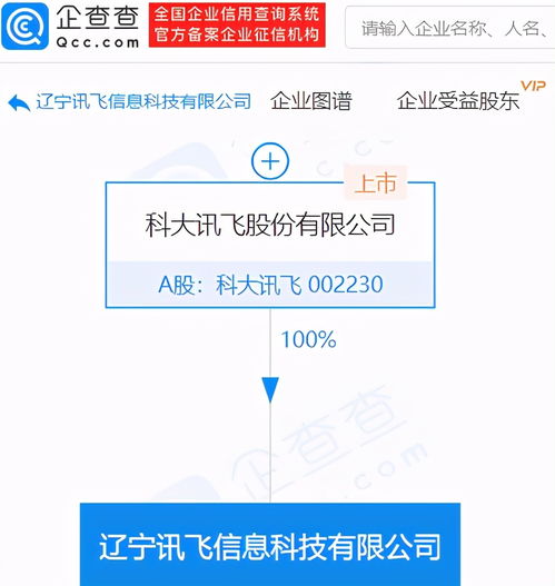 科大訊飛全資新公司落地遼寧，信息科技產業再布局